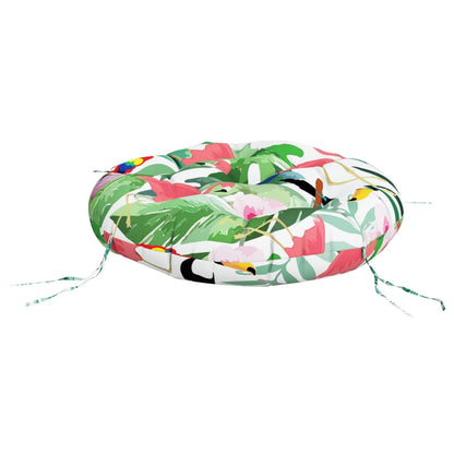 vidaXL Round Cushion Multicolour Ø 60 x11 cm Oxford Fabric