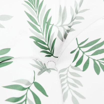 vidaXL Round Cushion Leaf Pattern Ø 60 x11 cm Oxford Fabric