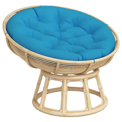 vidaXL Round Cushion Light Blue Ø 100 x11 cm Oxford Fabric
