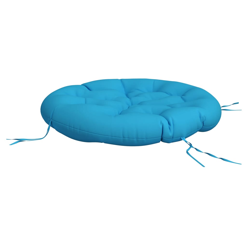 vidaXL Round Cushion Light Blue Ø 100 x11 cm Oxford Fabric