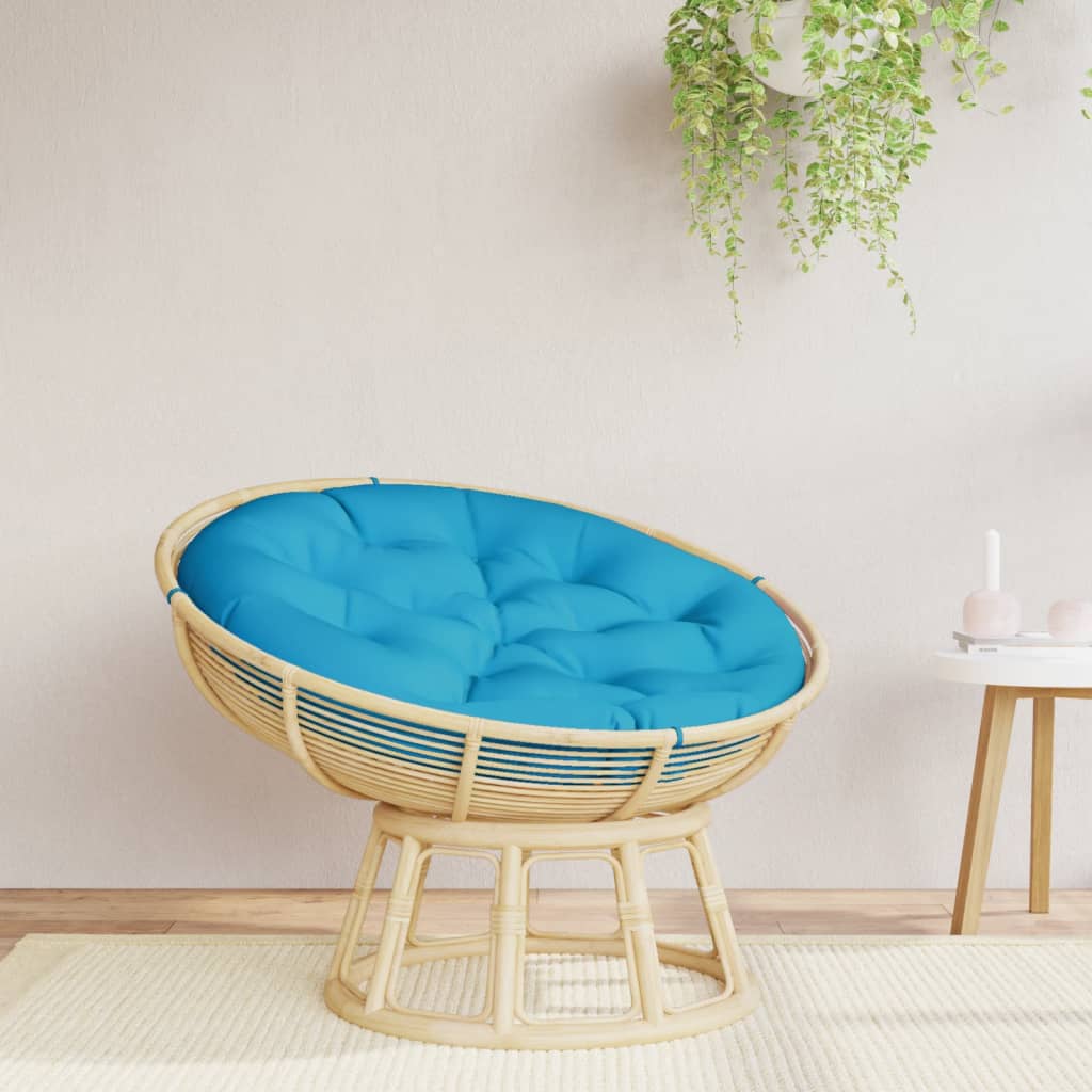 vidaXL Round Cushion Light Blue Ø 100 x11 cm Oxford Fabric