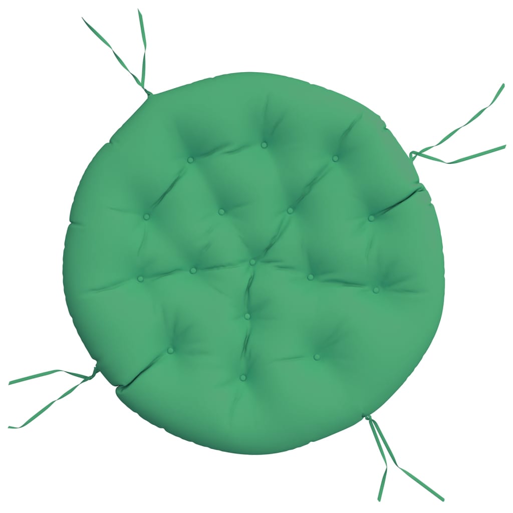 vidaXL Round Cushion Green Ø 100 x11 cm Oxford Fabric