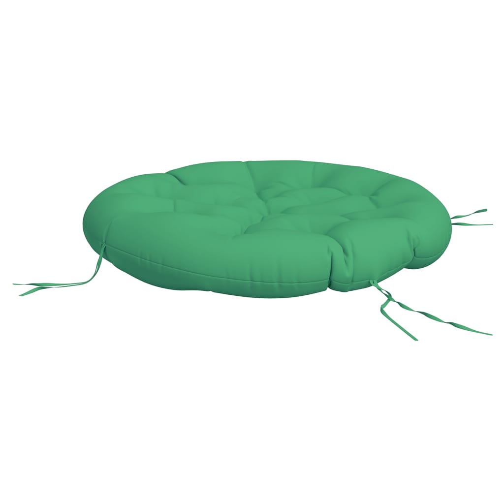 vidaXL Round Cushion Green Ø 100 x11 cm Oxford Fabric
