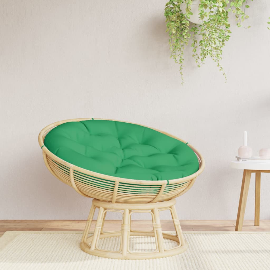 vidaXL Round Cushion Green Ø 100 x11 cm Oxford Fabric