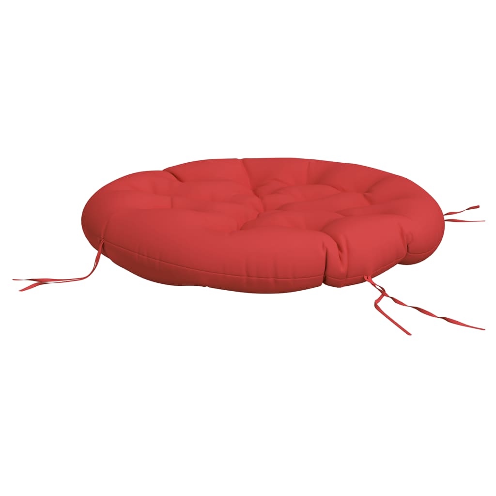 vidaXL Round Cushion Red Ø 100 x11 cm Oxford Fabric