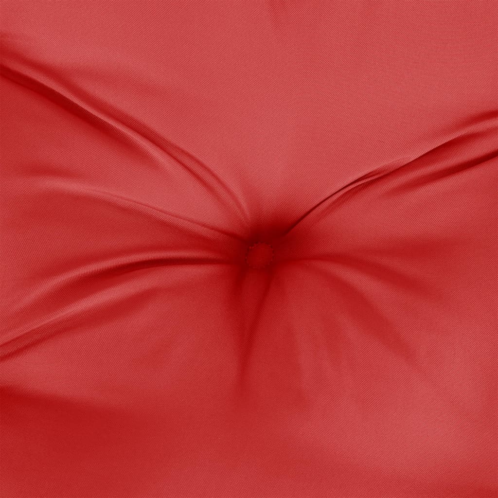 vidaXL Round Cushion Red Ø 100 x11 cm Oxford Fabric