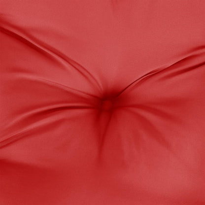 vidaXL Round Cushion Red Ø 100 x11 cm Oxford Fabric