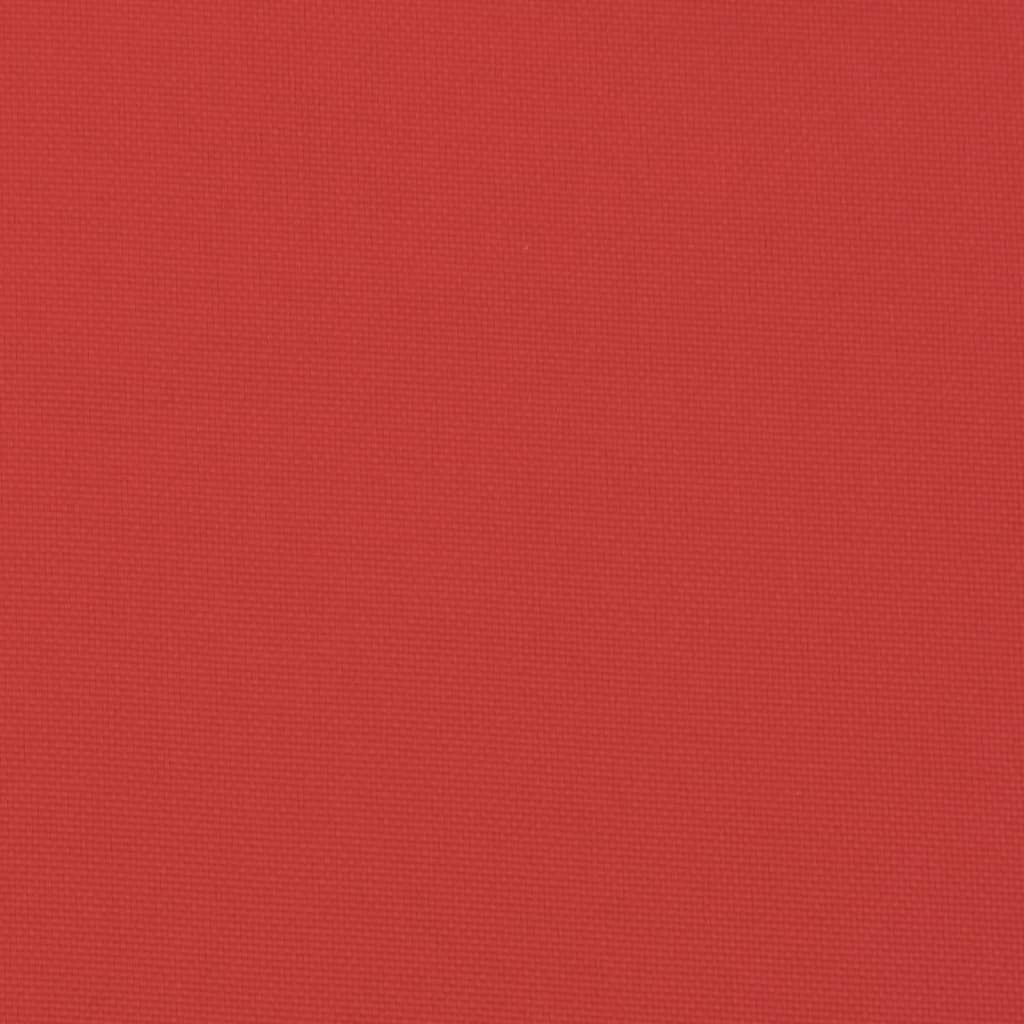 vidaXL Round Cushion Red Ø 100 x11 cm Oxford Fabric