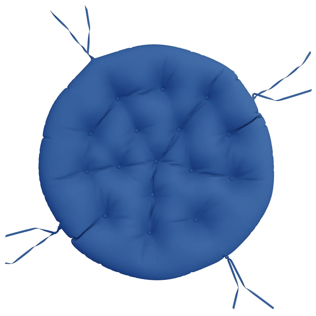 vidaXL Round Cushion Royal Blue Ø 100 x11 cm Oxford Fabric