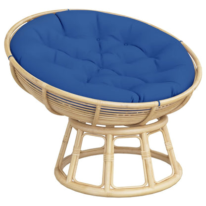 vidaXL Round Cushion Royal Blue Ø 100 x11 cm Oxford Fabric