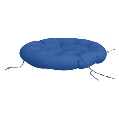 vidaXL Round Cushion Royal Blue Ø 100 x11 cm Oxford Fabric