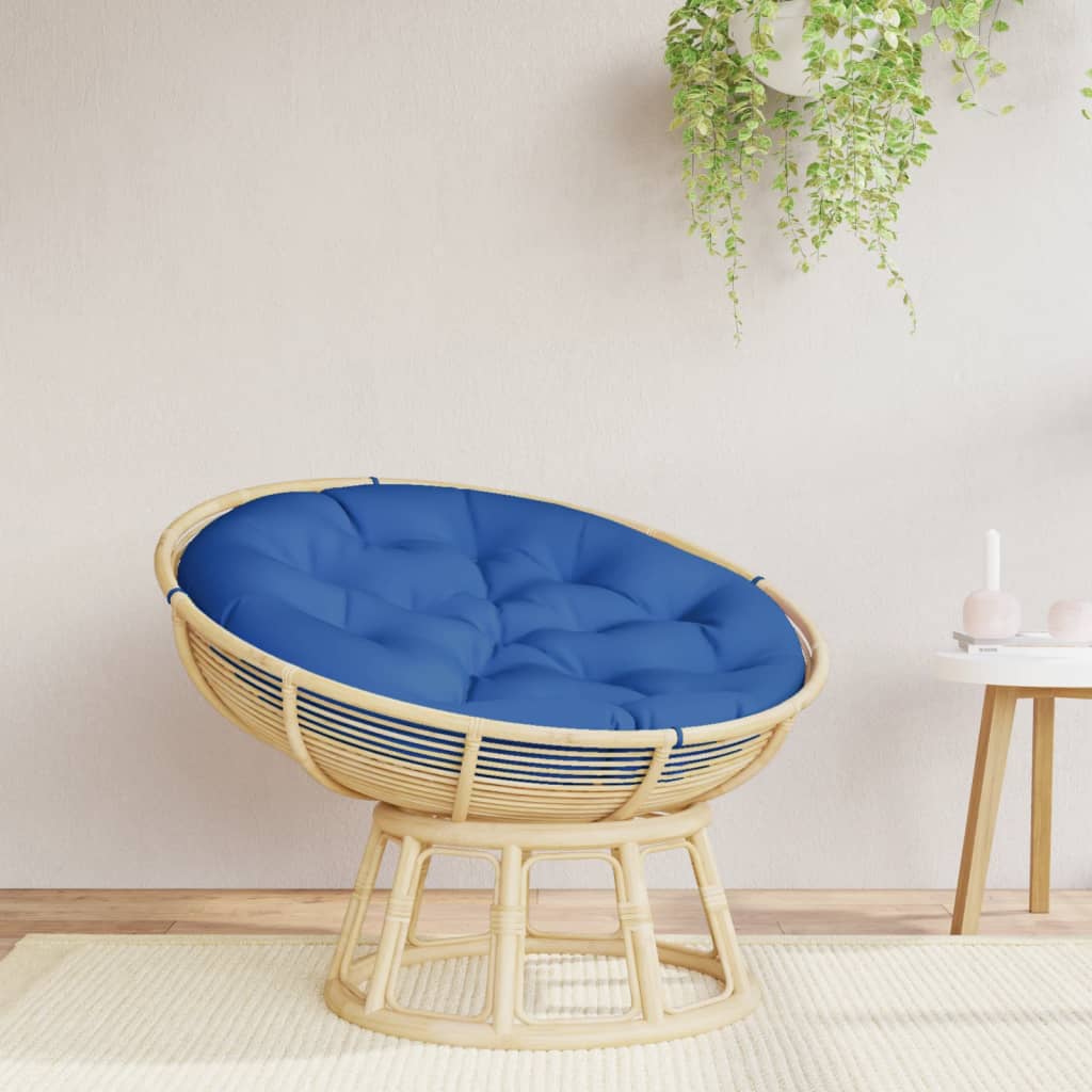 vidaXL Round Cushion Royal Blue Ø 100 x11 cm Oxford Fabric