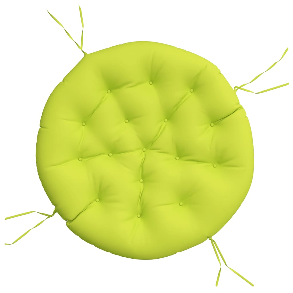 vidaXL Round Cushion Bright Green Ø 100 x11 cm Oxford Fabric