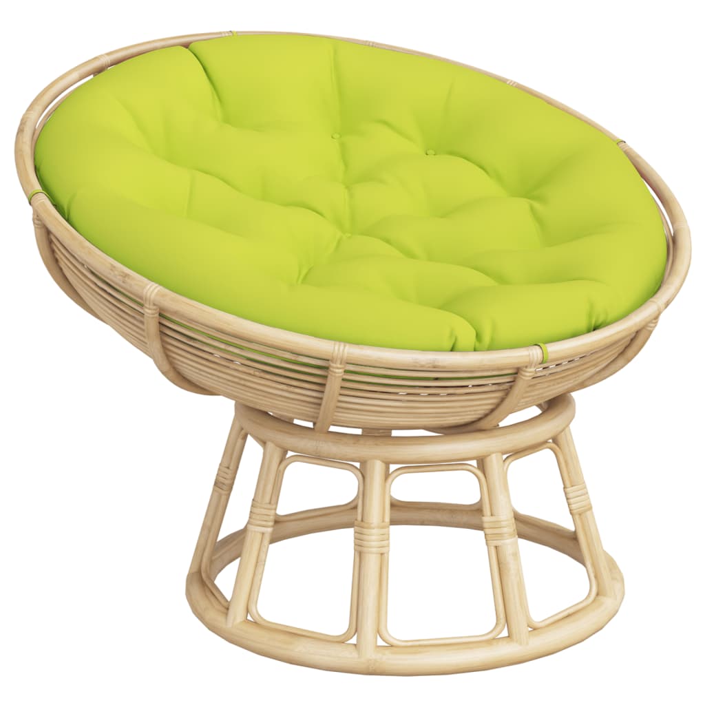 vidaXL Round Cushion Bright Green Ø 100 x11 cm Oxford Fabric