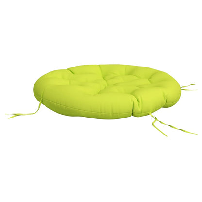 vidaXL Round Cushion Bright Green Ø 100 x11 cm Oxford Fabric