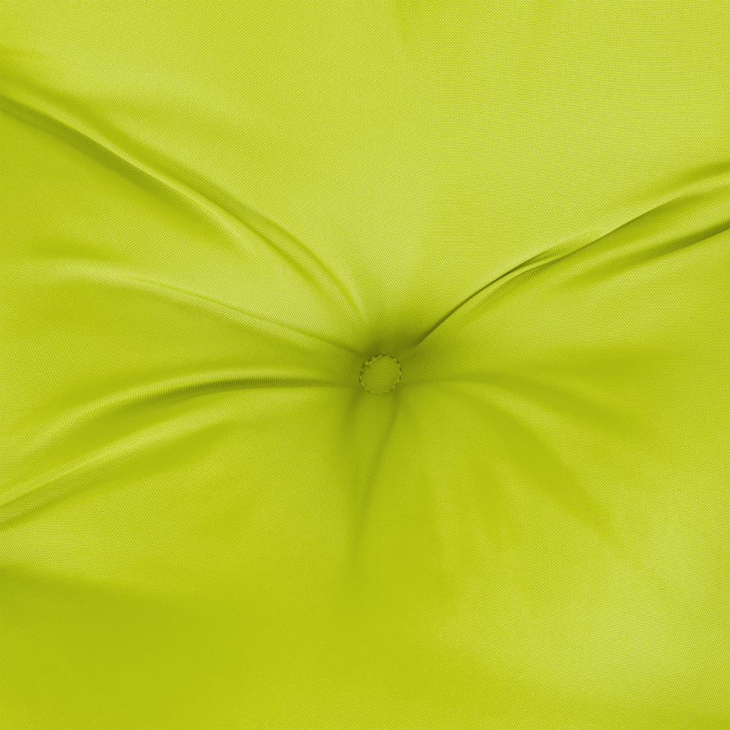 vidaXL Round Cushion Bright Green Ø 100 x11 cm Oxford Fabric
