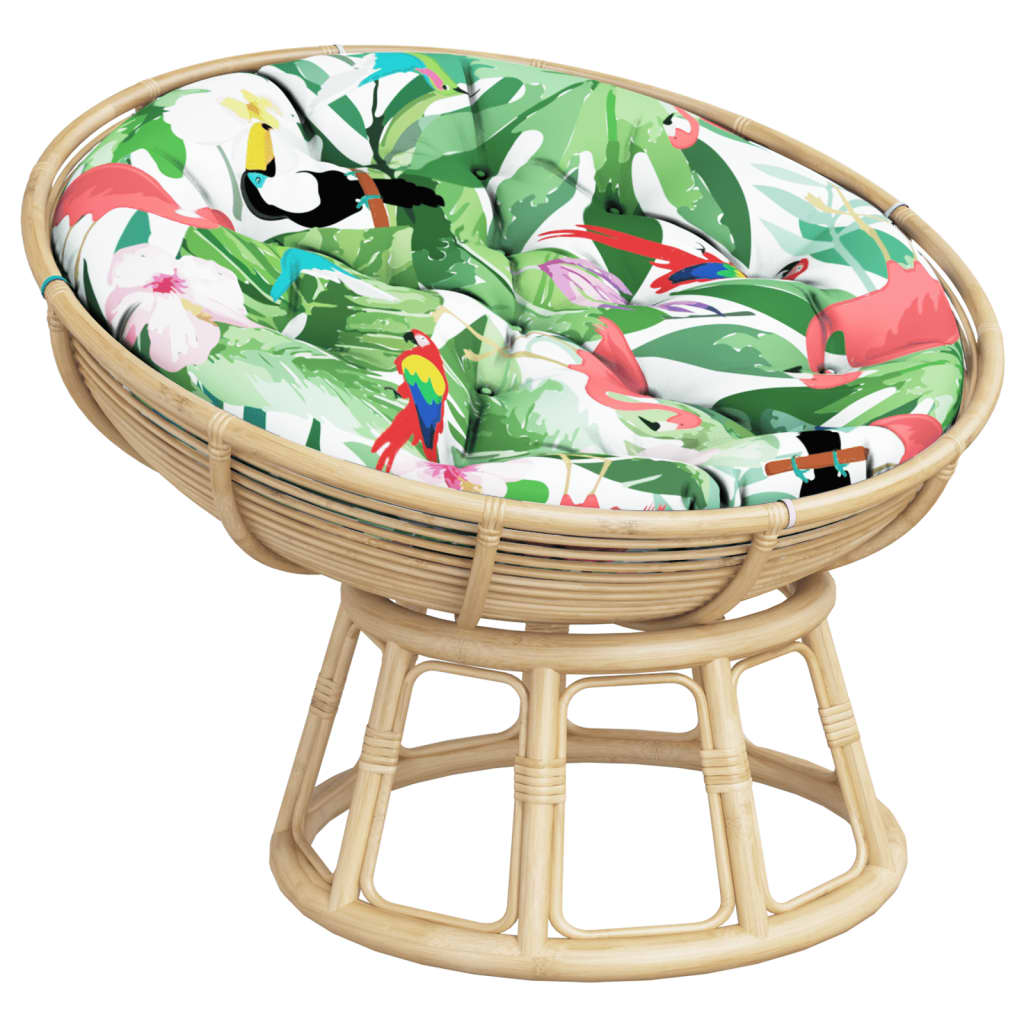 vidaXL Round Cushion Multicolour Ø 100 x11 cm Oxford Fabric