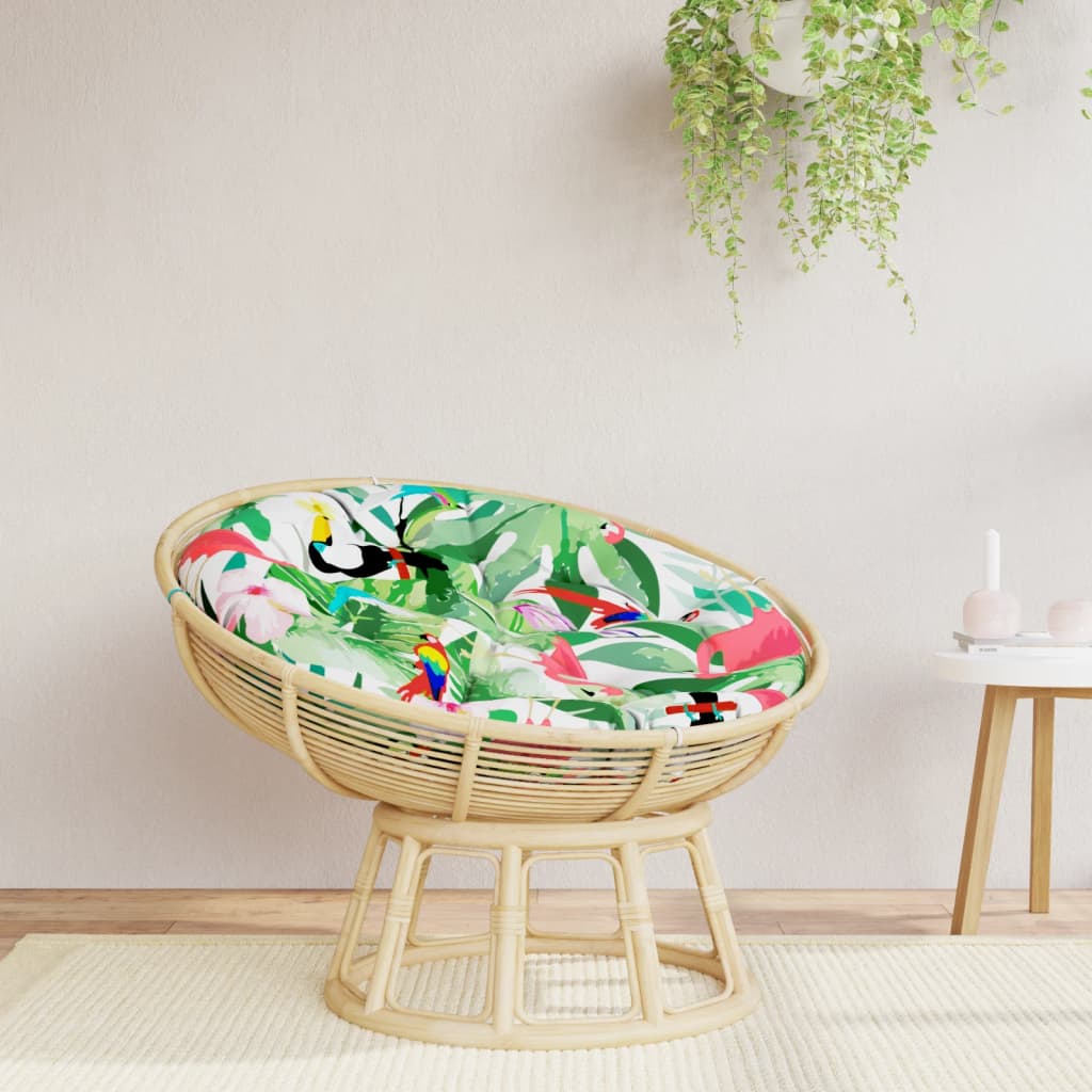 vidaXL Round Cushion Multicolour Ø 100 x11 cm Oxford Fabric