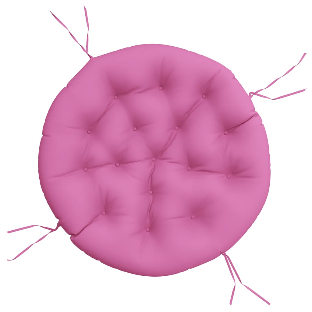 vidaXL Round Cushion Pink Ø 100 x11 cm Oxford Fabric