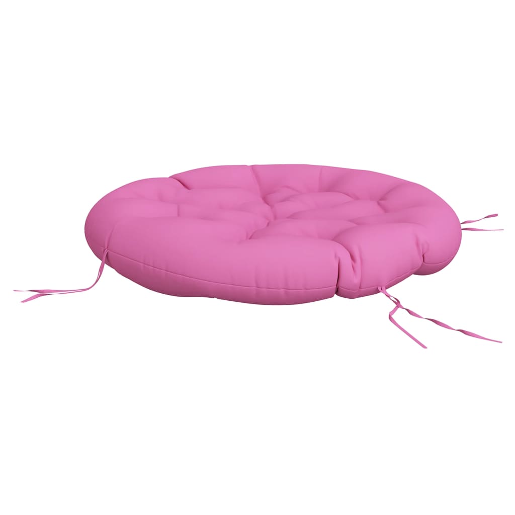 vidaXL Round Cushion Pink Ø 100 x11 cm Oxford Fabric