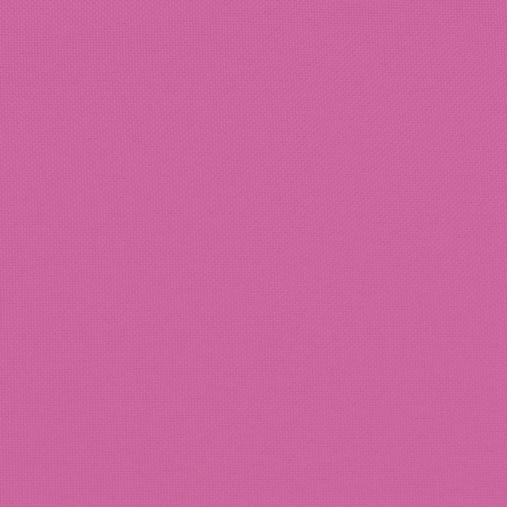 vidaXL Round Cushion Pink Ø 100 x11 cm Oxford Fabric