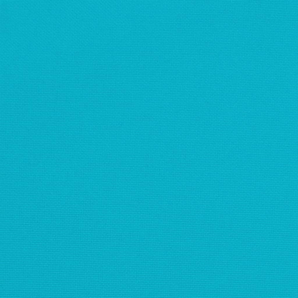 vidaXL Round Cushion Turquoise Ø 100 x11 cm Oxford Fabric