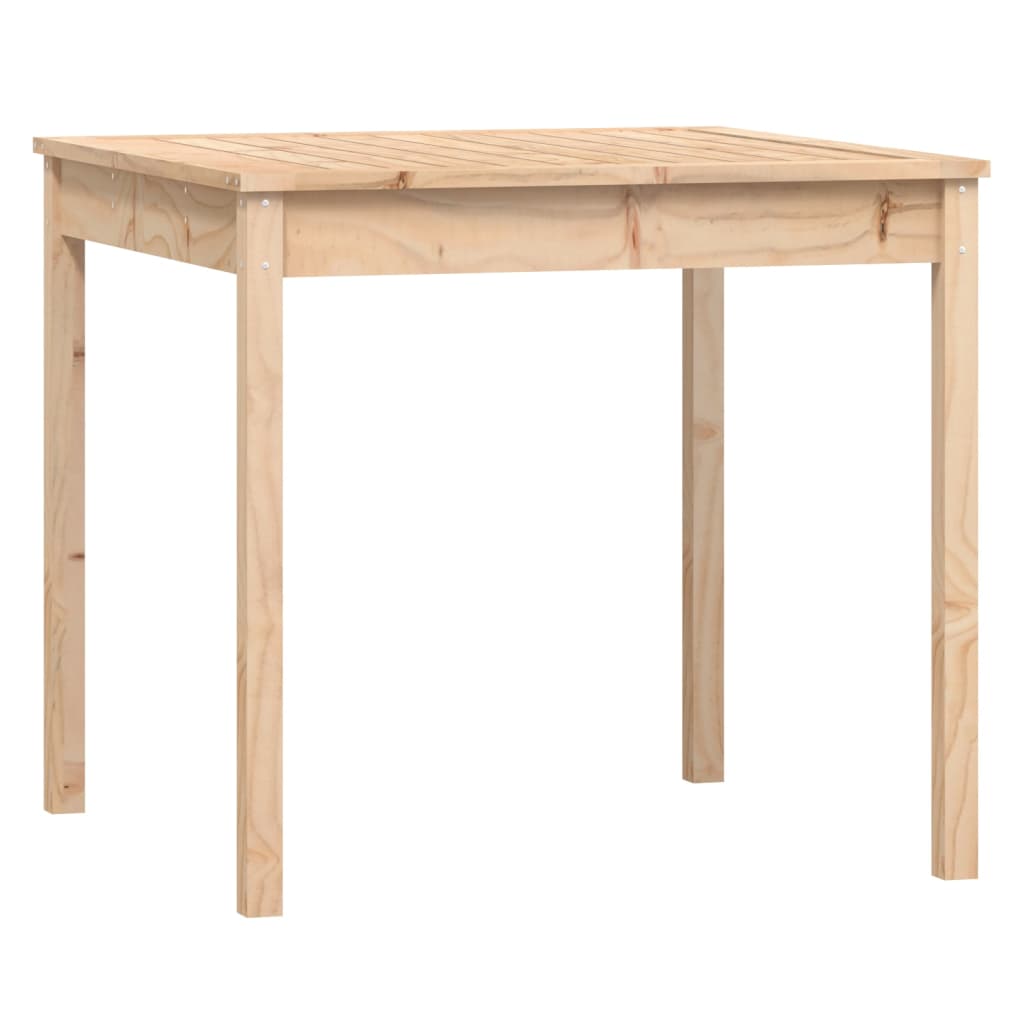 vidaXL 3 Piece Garden Bistro Set Solid Wood Pine