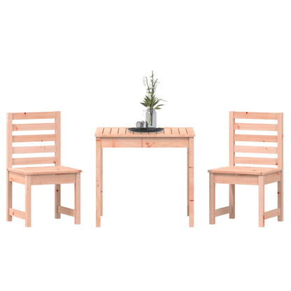 vidaXL 3 Piece Garden Bistro Set Solid Wood Douglas