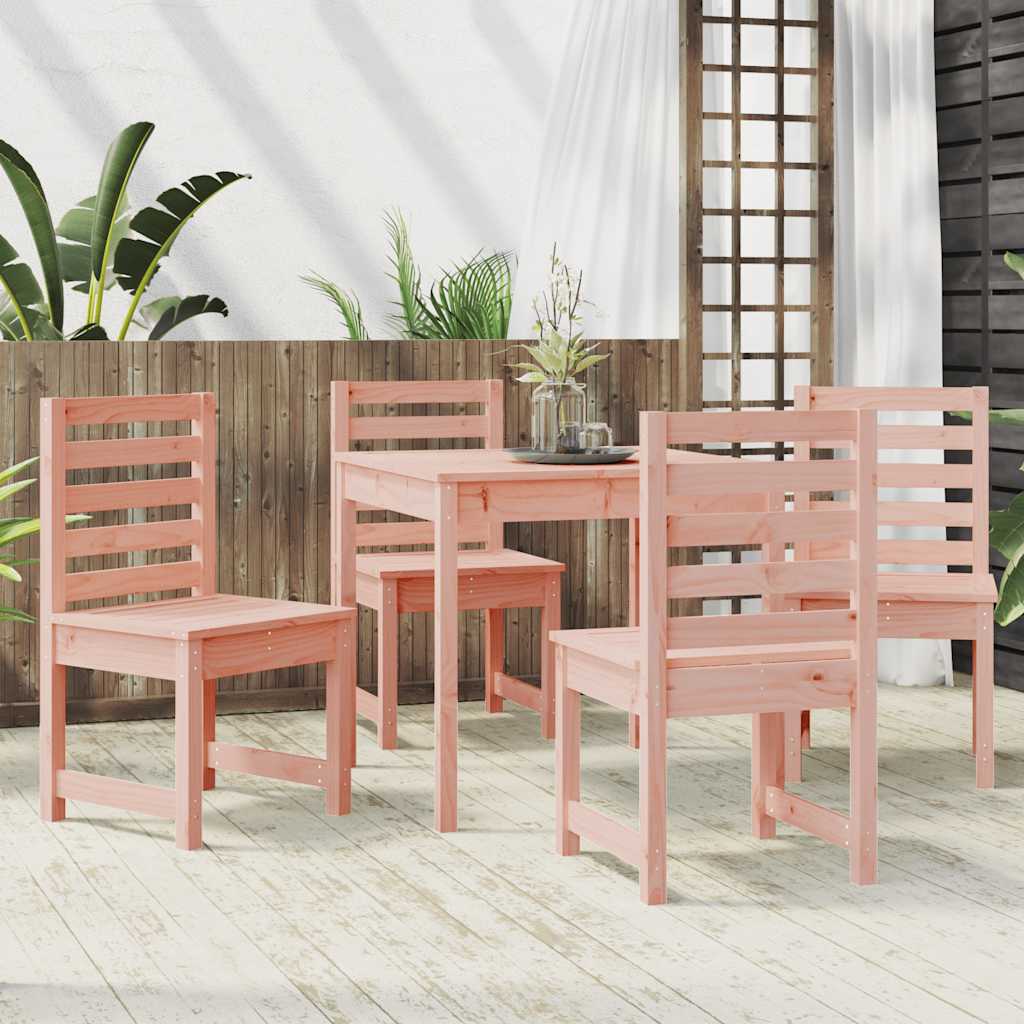 vidaXL 5 Piece Garden Dining Set Solid Wood Douglas
