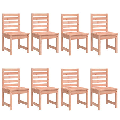 vidaXL 11 Piece Garden Dining Set Solid Wood Douglas