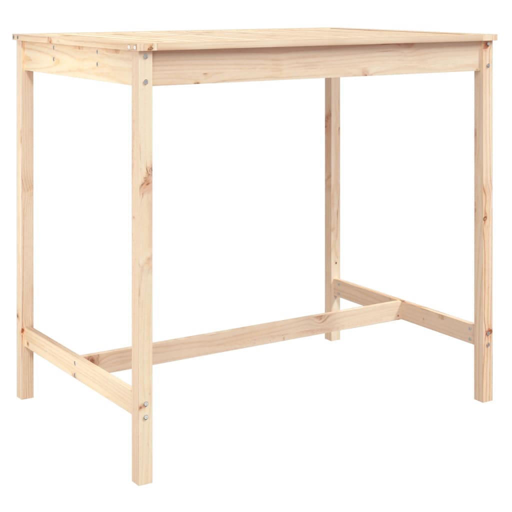 vidaXL 5 Piece Garden Bar Set Solid Wood Pine