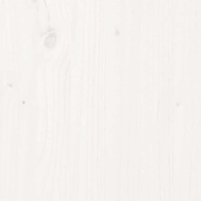 vidaXL 7 Piece Garden Bar Set White Solid Wood Pine