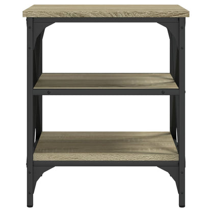 vidaXL Side Tables 2 pcs Sonoma Oak 40x42x50 cm Engineered Wood