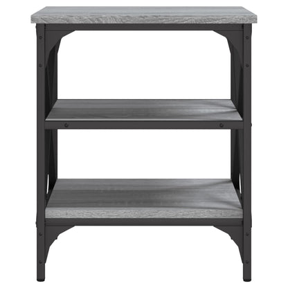 vidaXL Side Table Grey Sonoma 40x42x50 cm Engineered Wood