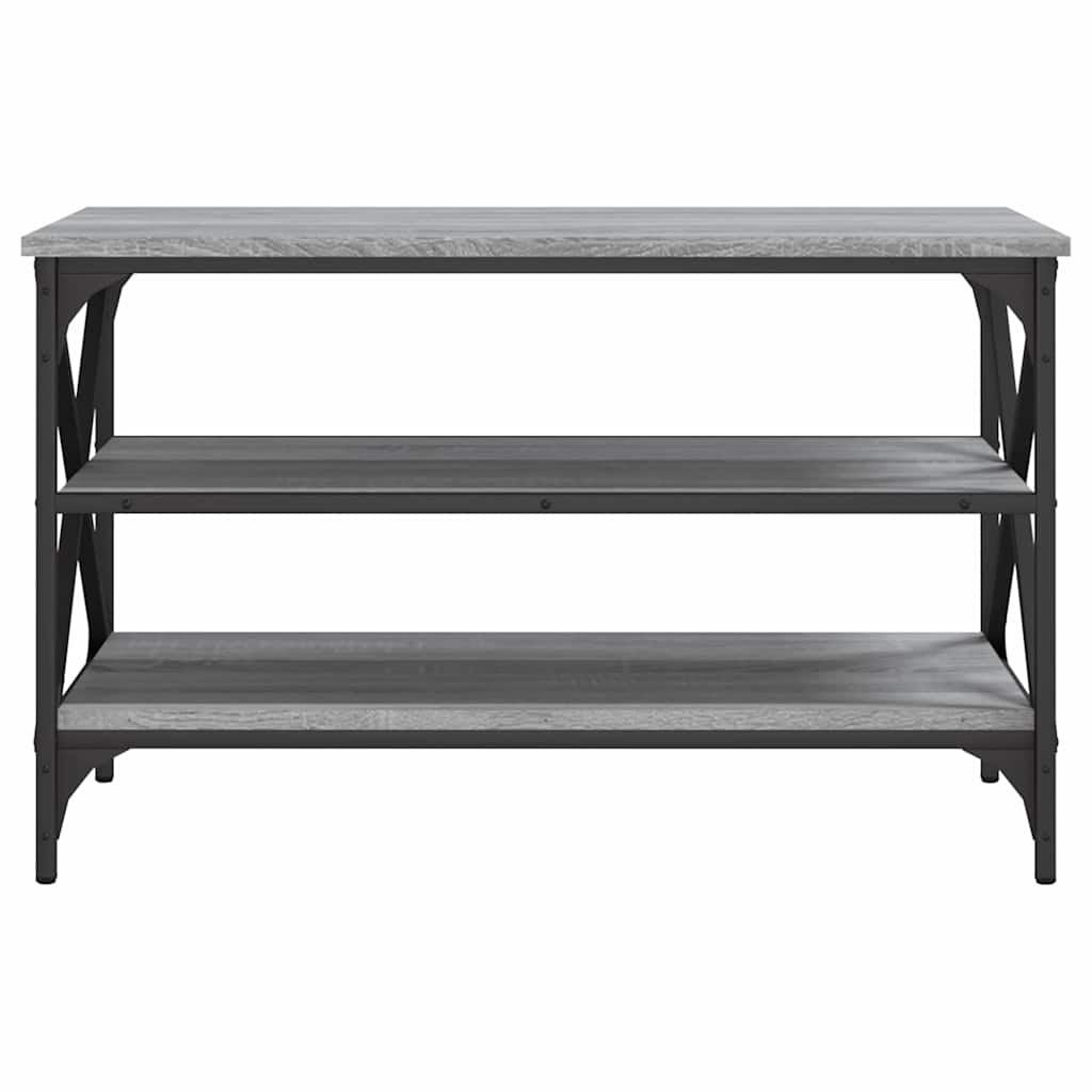 vidaXL TV Cabinet Grey Sonoma 80x40x50 cm Engineered Wood