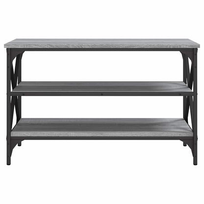 vidaXL TV Cabinet Grey Sonoma 80x40x50 cm Engineered Wood