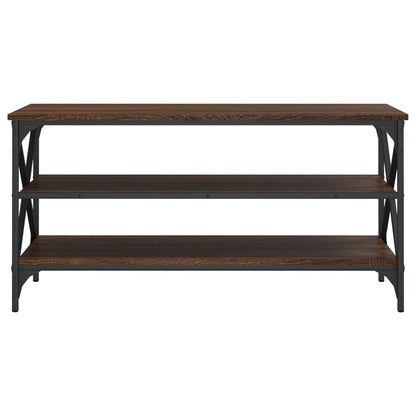 vidaXL TV Cabinet Brown Oak 100x40x50 cm Engineered Wood