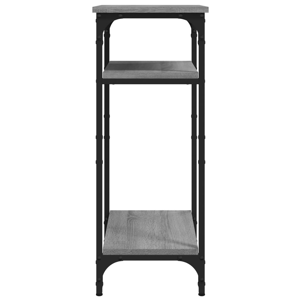 vidaXL Side Table Grey Sonoma 40x30x75 cm Engineered Wood