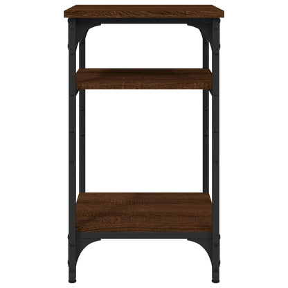vidaXL Side Table Brown Oak 35x30x60 cm Engineered Wood