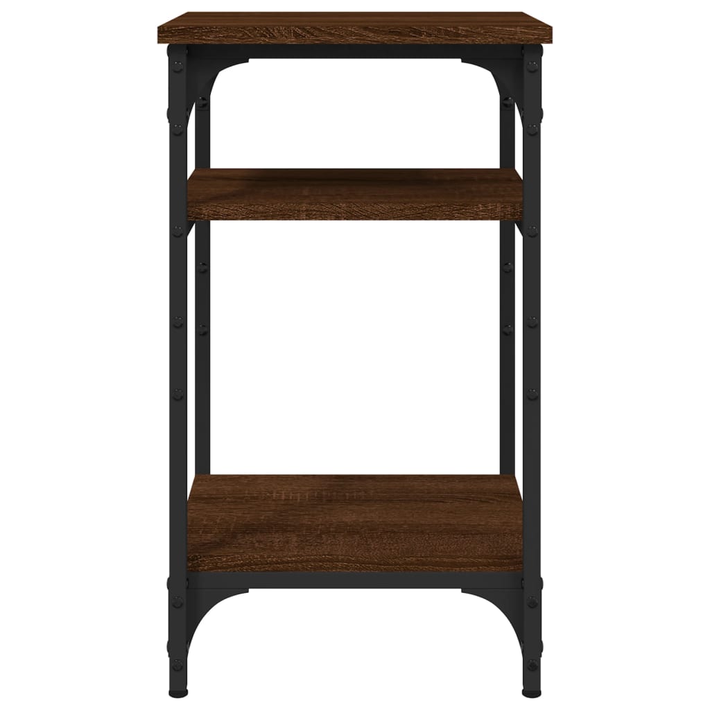 vidaXL Side Table Brown Oak 35x30x60 cm Engineered Wood