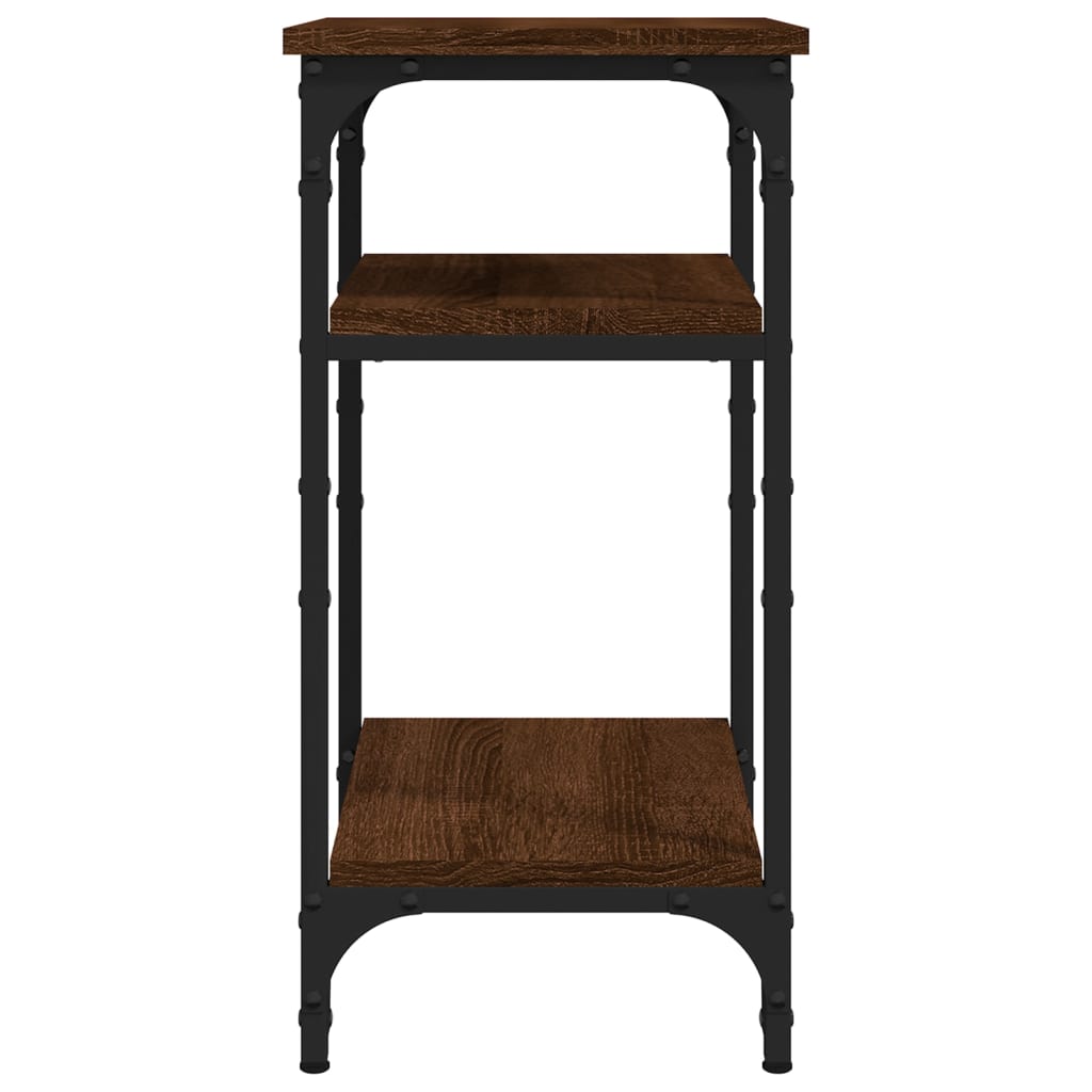 vidaXL Side Table Brown Oak 35x30x60 cm Engineered Wood