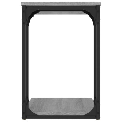 vidaXL Side Table Grey Sonoma 50x35x52 cm Engineered Wood