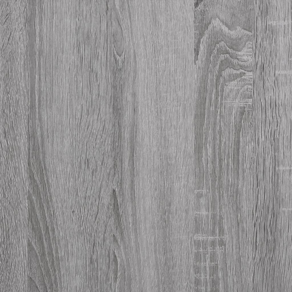 vidaXL Side Table Grey Sonoma 50x35x52 cm Engineered Wood