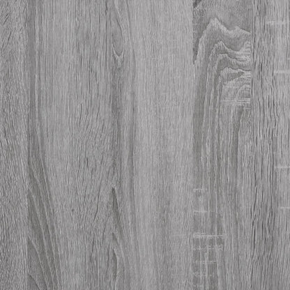 vidaXL Side Table Grey Sonoma 50x35x52 cm Engineered Wood