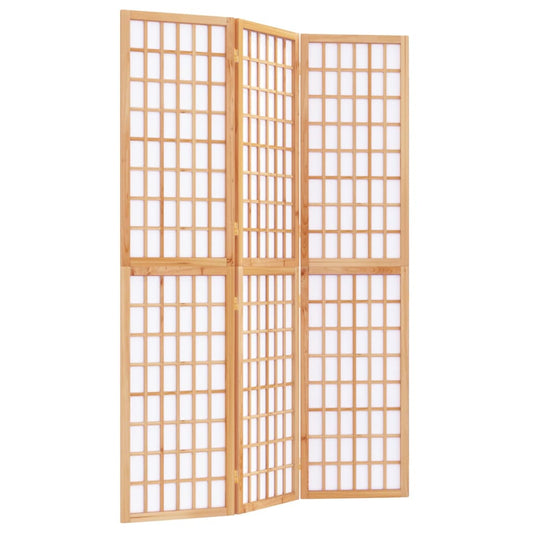 vidaXL Folding 3-Panel Room Divider Japanese Style 120x170 cm
