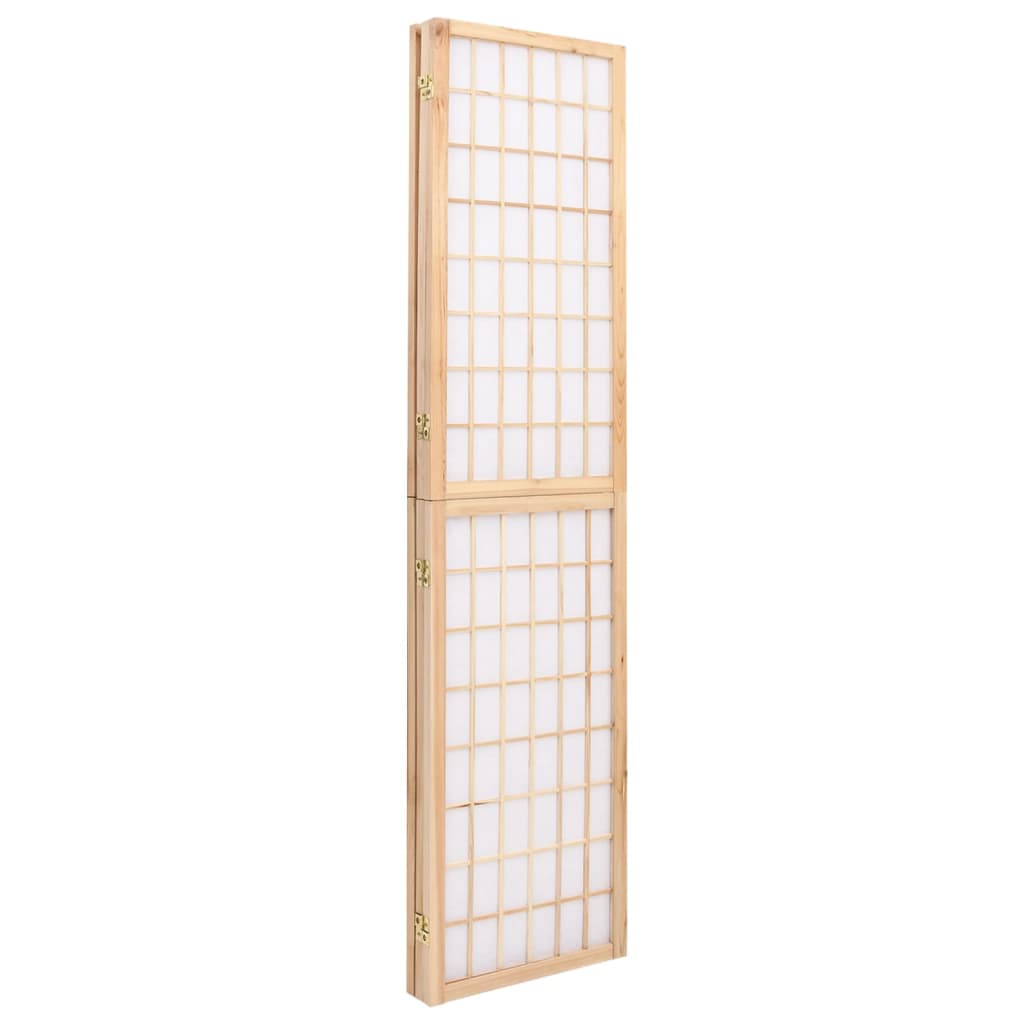 vidaXL Folding 3-Panel Room Divider Japanese Style 120x170 cm