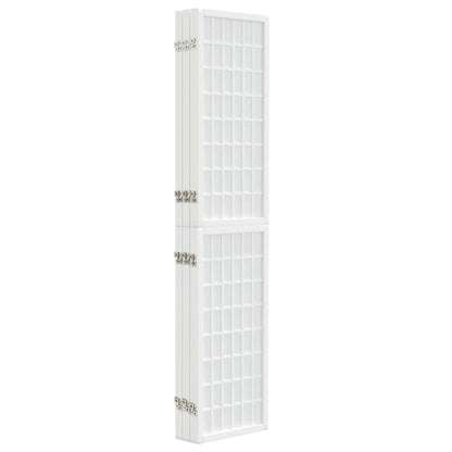 vidaXL Folding 6-Panel Room Divider Japanese Style 240x170 cm White