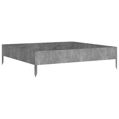 824514 vidaXL Garden Raised Bed 100x100x26 cm Corten Steel