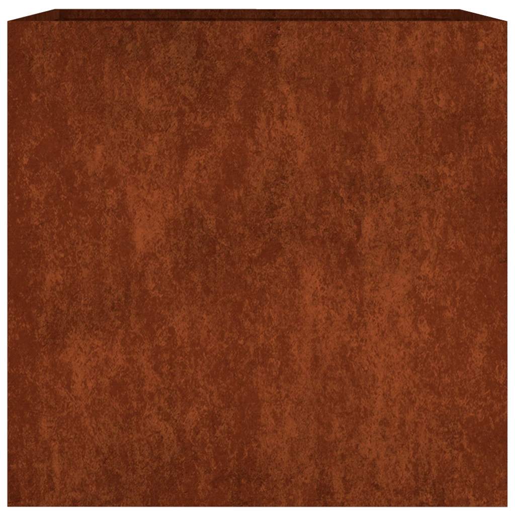 vidaXL Planter 40x41x40 cm Corten Steel