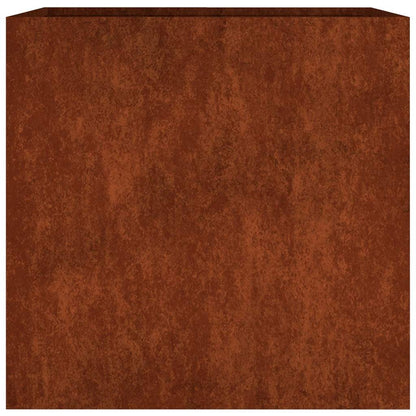 vidaXL Planter 40x41x40 cm Corten Steel
